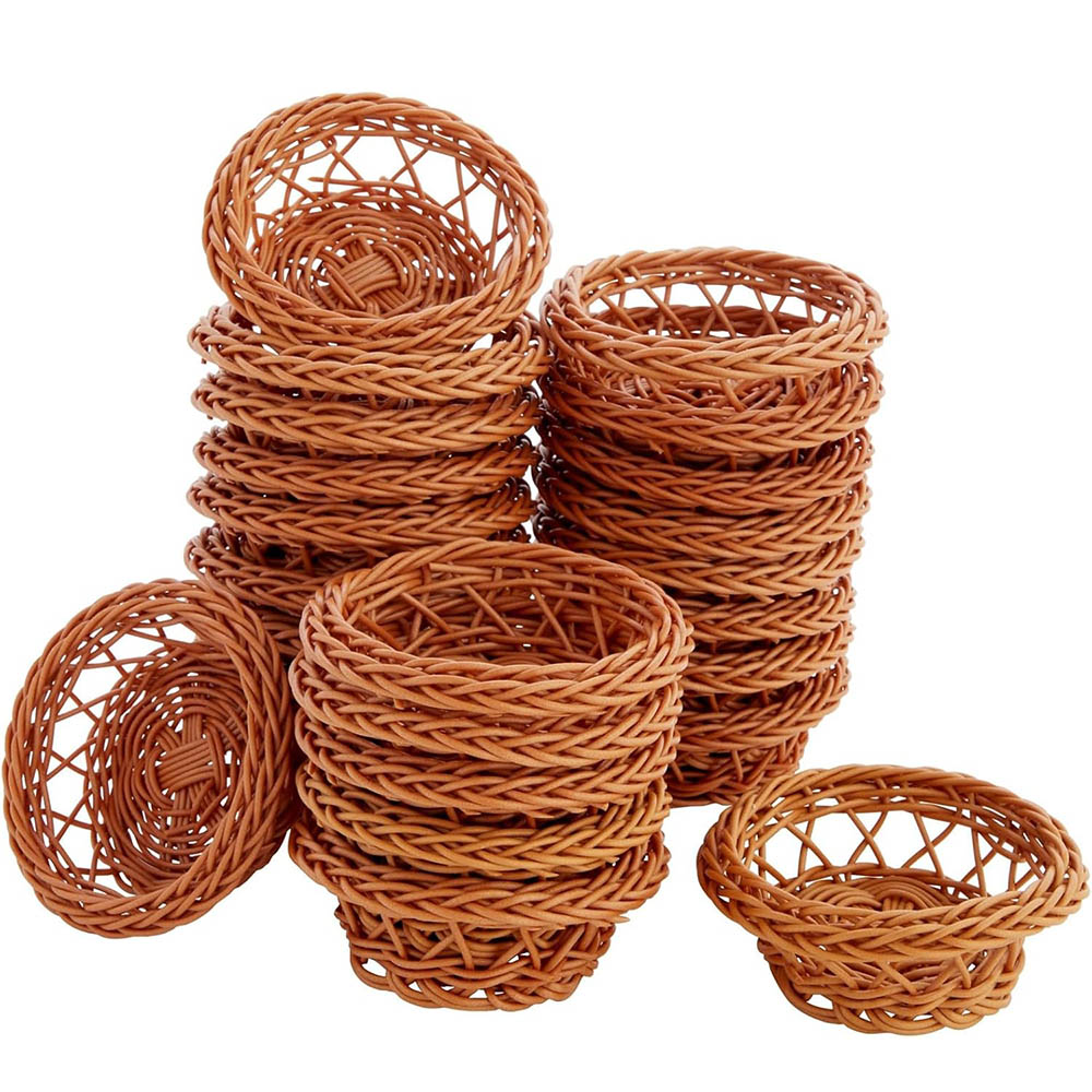 Woven Basket Set - Set di mini cestini intrecciati -