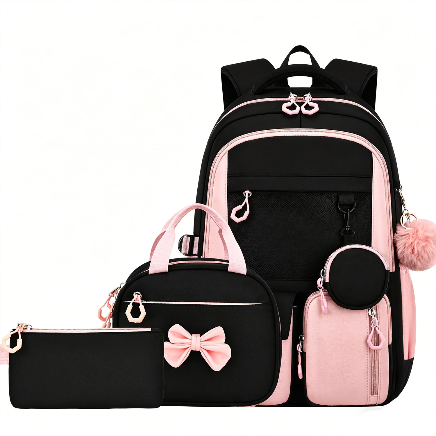 Interior Design Handbook - Set di Zaini Scolastici per Bambine,