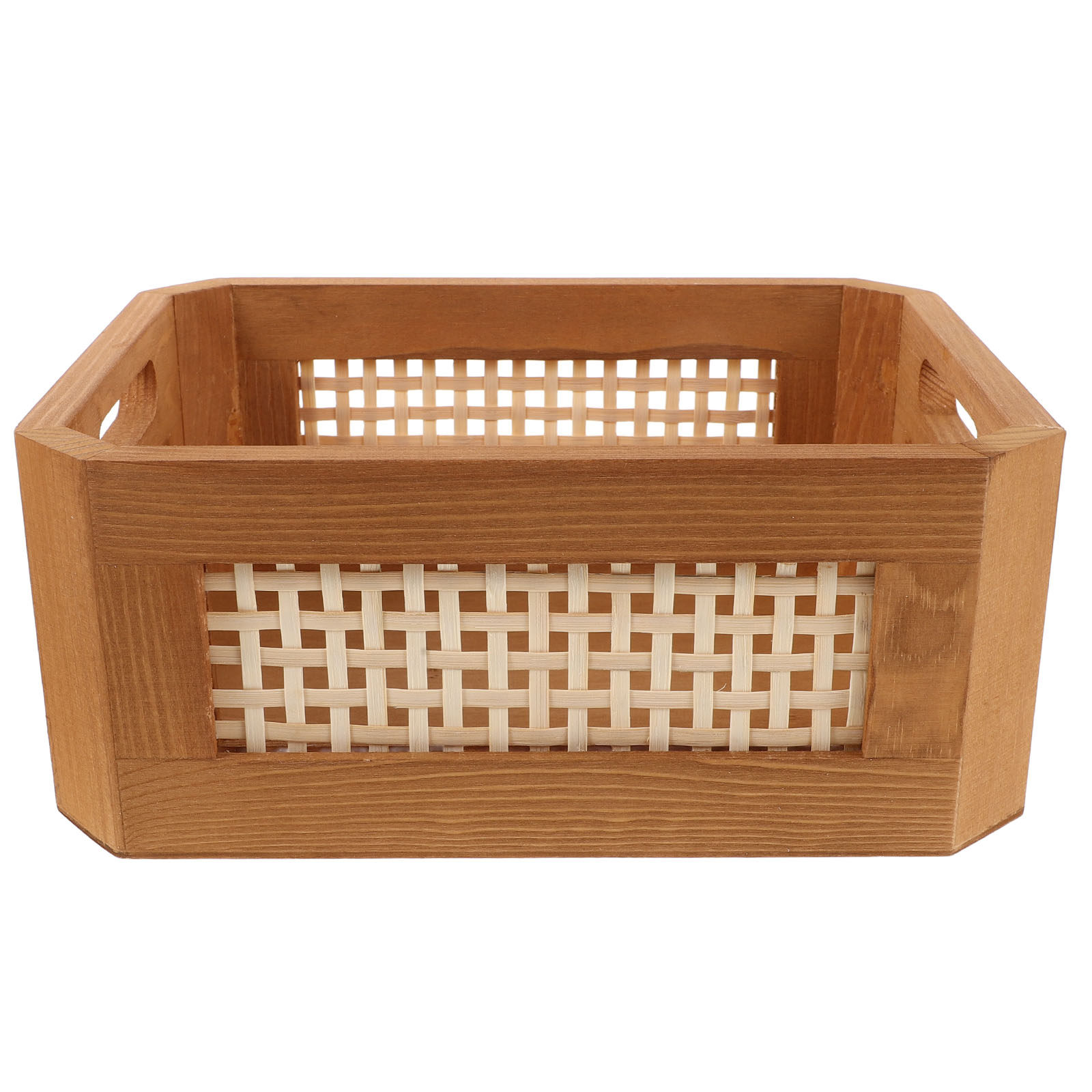 Woven Basket Set - Set di 2 Cesti Rustici in