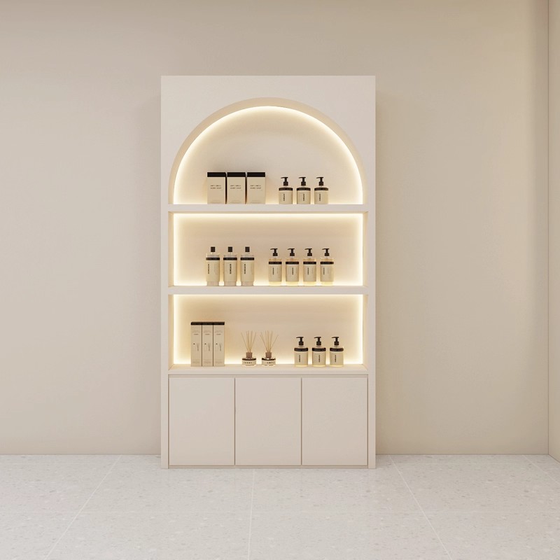 Interior Design Nail Salon - Armadi per mobili spa personalizzati LuxBeige