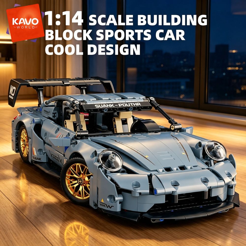 Interior Design Build - KAVOWORLD 973 pezzi Giocattoli Fantastici Blocchi