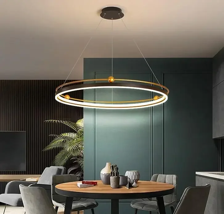 Interior Design Online Free - Lampadari moderni a led a cerchio