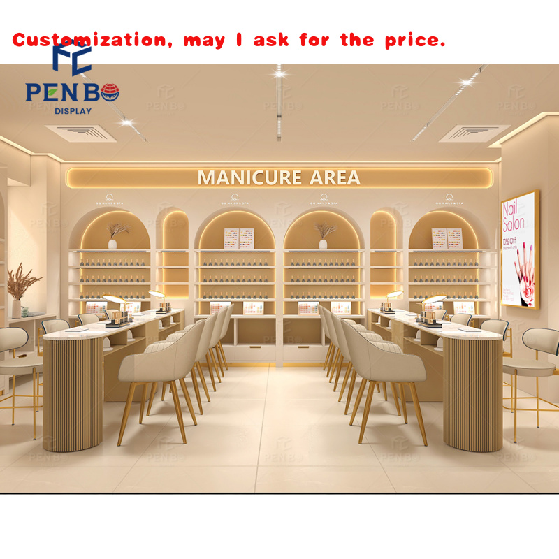 personalizzato. Mobili da salo - Interior Design Nail Salon recensione e prezzo
