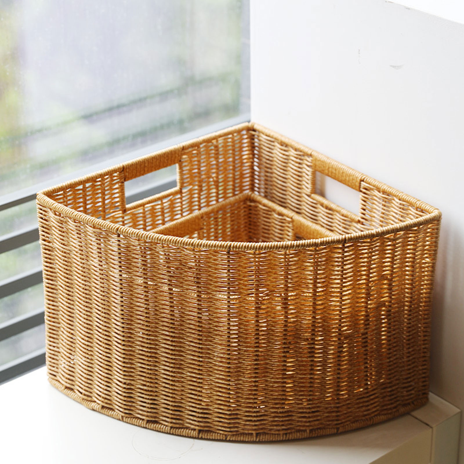 Cesto portaoggetti angolare in - Woven Basket Set recensione e prezzo