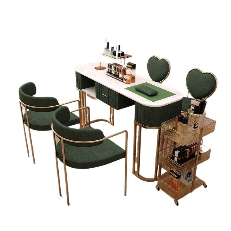 Mobili per manicure con tavolo - Interior Design Nail Salon recensione e prezzo