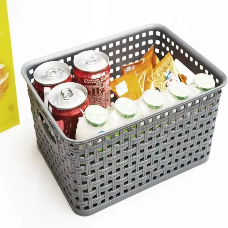 Cesto portaoggetti in plastica - Woven Basket Set recensione e prezzo