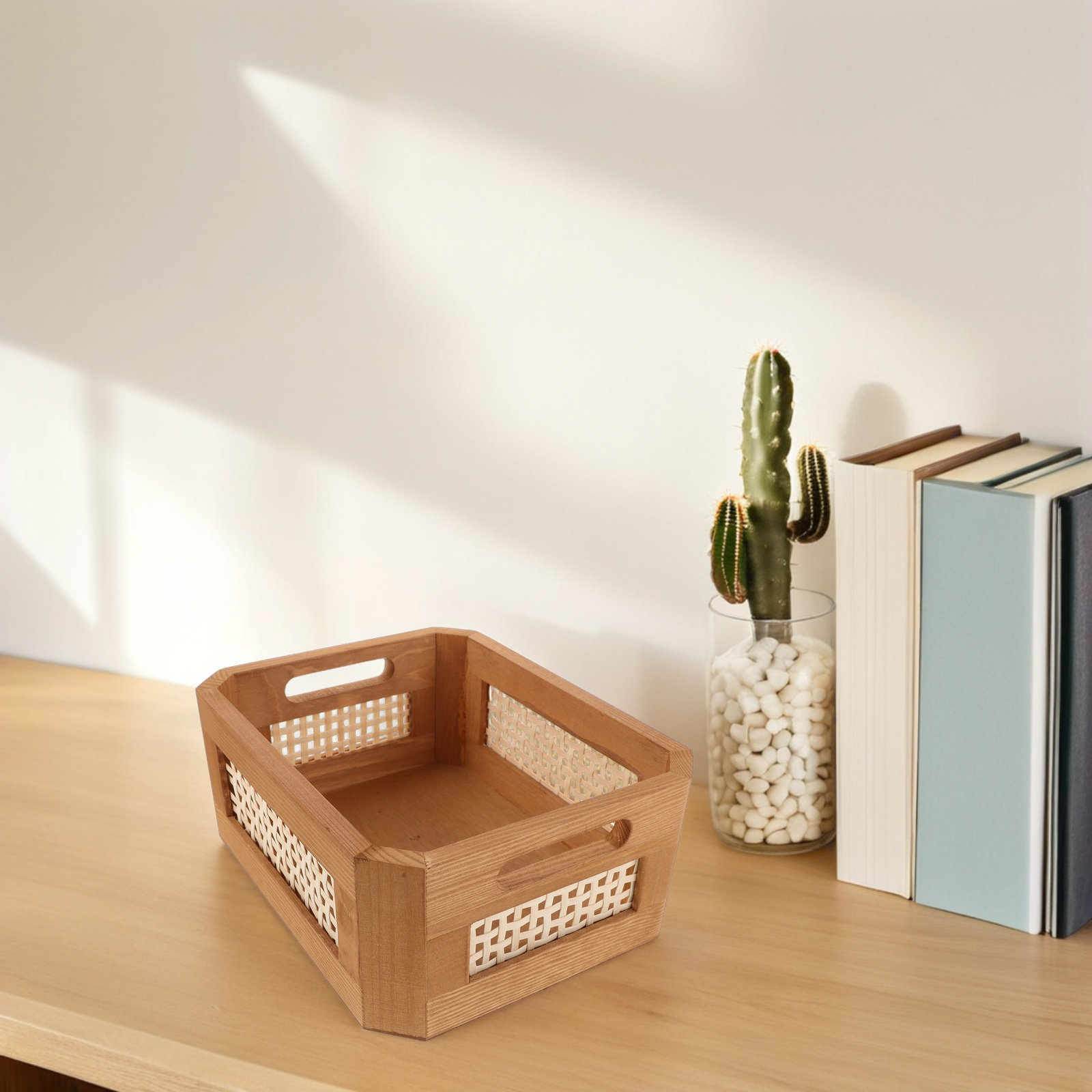 Set di 2 Cesti Rustici in Ratt - Woven Basket Set recensione e prezzo