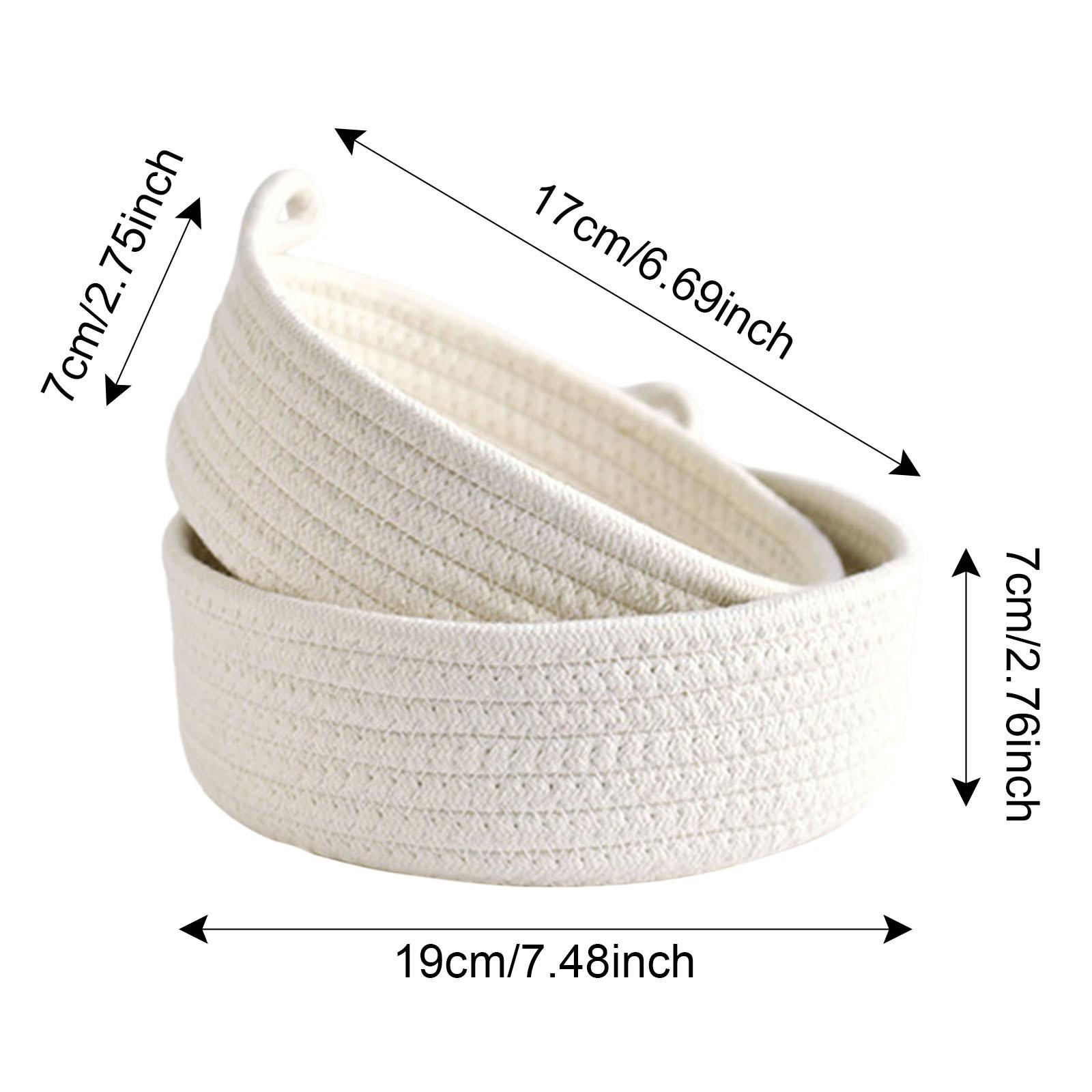 Set di Piccoli Cestini Intrecc - Woven Basket Set recensione e prezzo