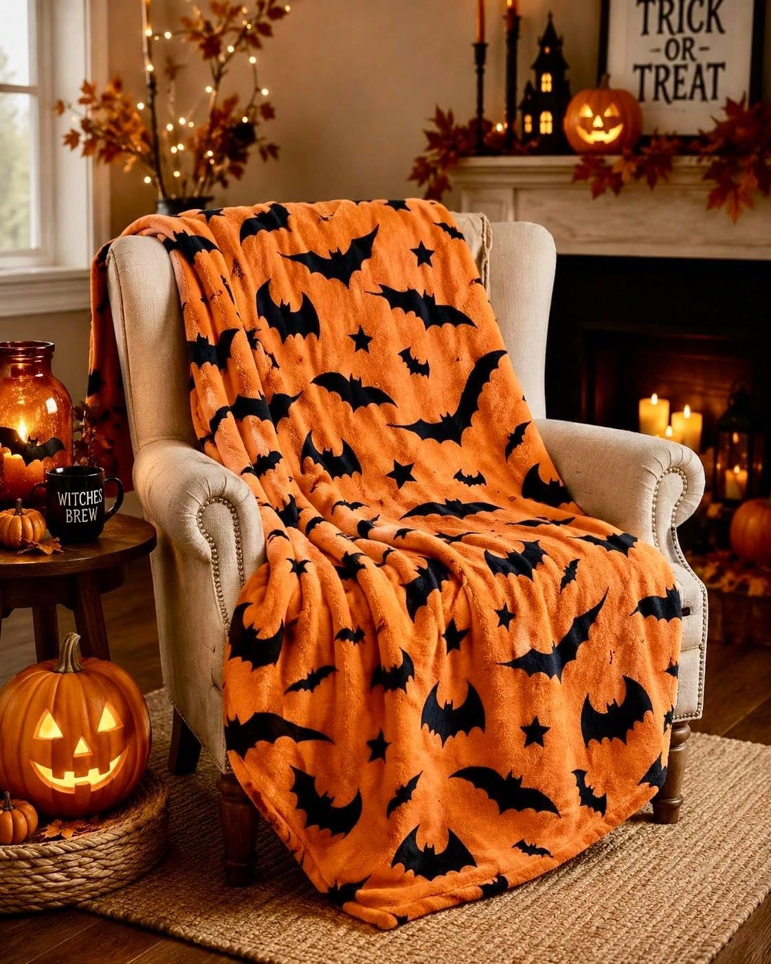 Coperta di Halloween con desig - Interior Design Guest Room recensione e prezzo