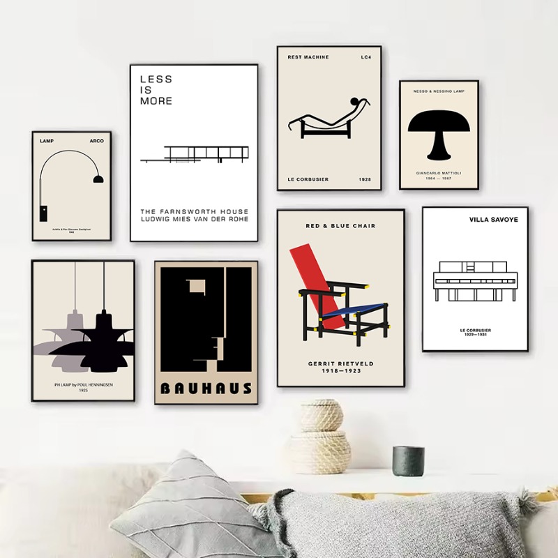Classico poster con design Bau - Interior Design Usa recensione e prezzo