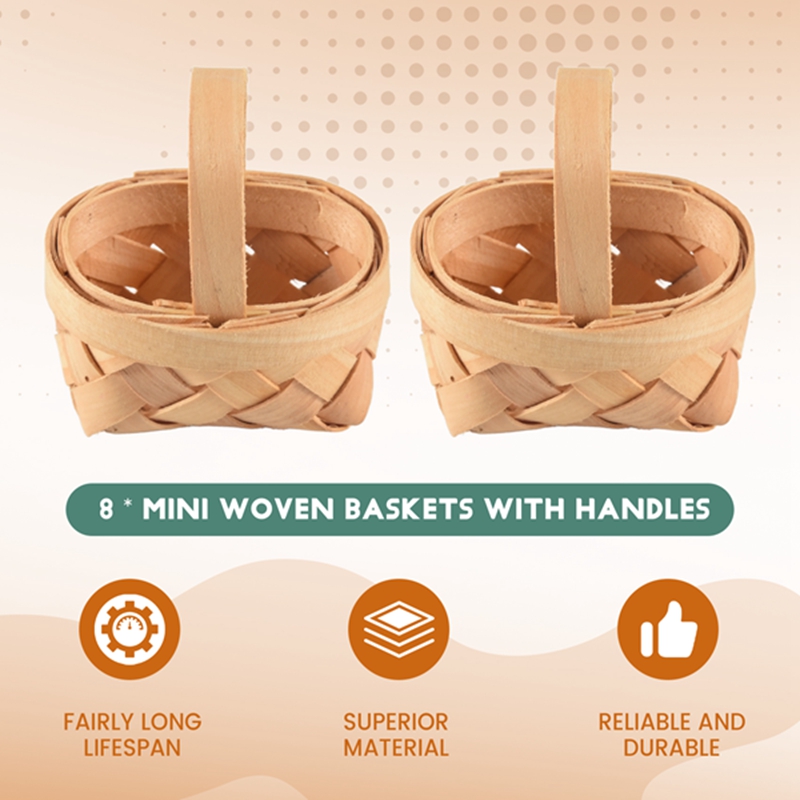 2025 Nuovi mini cestini intrec - Woven Basket Set recensione e prezzo