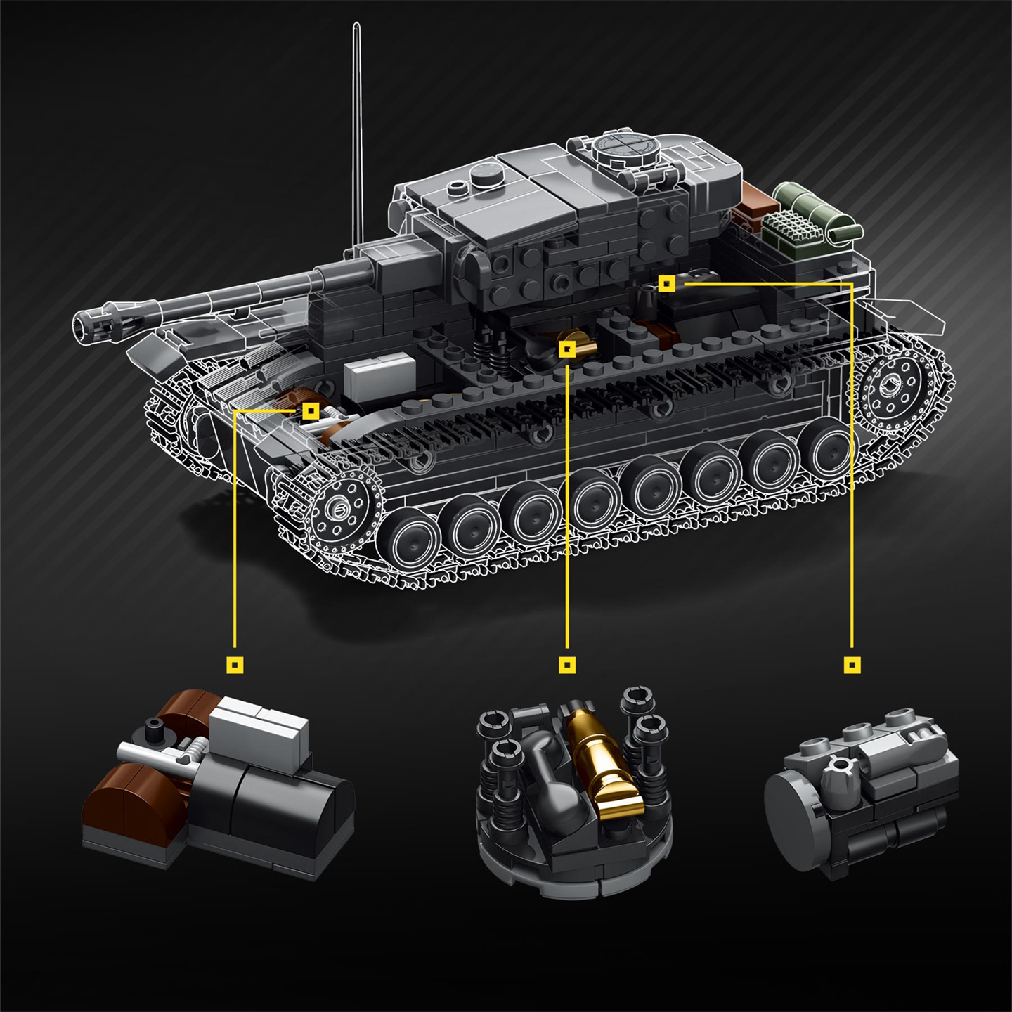 Carro Armato in Scala 1:35 N.  - Interior Design Build recensione e prezzo