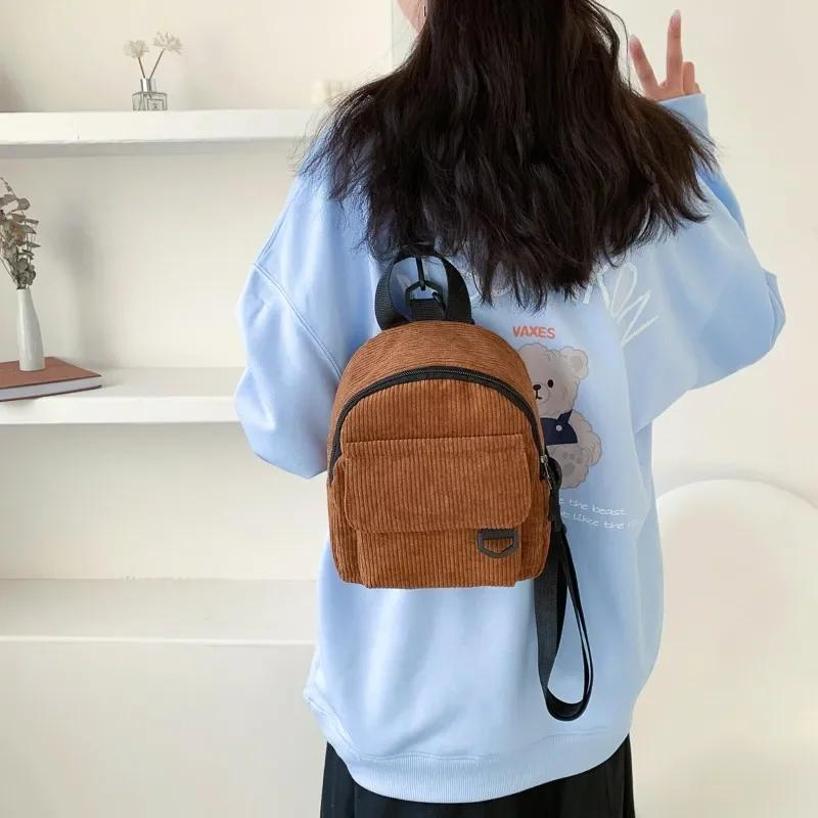 Zaino da Donna in Velluto a Co - Interior Design Korean Style recensione e prezzo