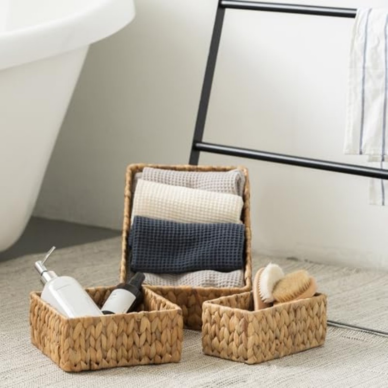 Cesti in Vimini per Organizzaz - Woven Basket Set recensione e prezzo